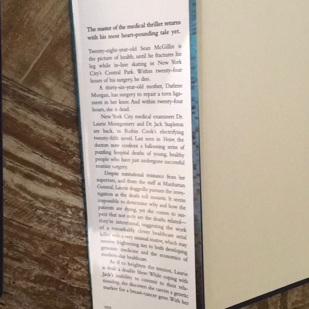 Marker - Robin Cook - Picture 3 of 7